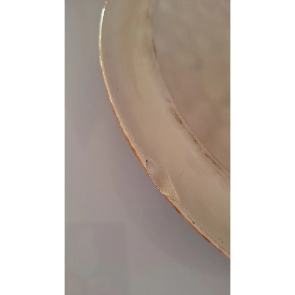 Vintage Ceramic Apple Pie Dish with Lid: Farmhouse‎ Kitchen Decor 10x10